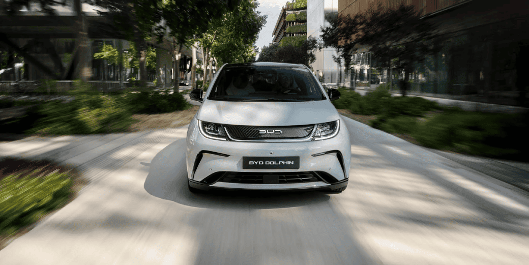 Recharge rapide BYD Dolphin