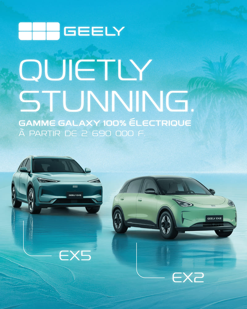 Lancement Geely Gamme Galaxy EX2 et EX5